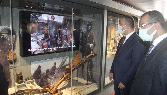 Çanakkale Savaşları Mobil Müzesi Kilis’te