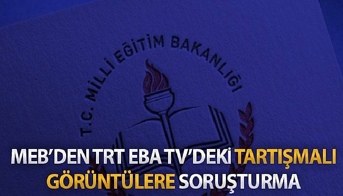 TRT EBA TV'deki animasyonun sorumluları hakkında soruşturma başlatıldı