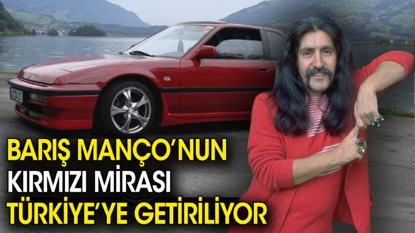 Barış Manço'nun kırmızı mirası Türkiye'ye getiriliyor