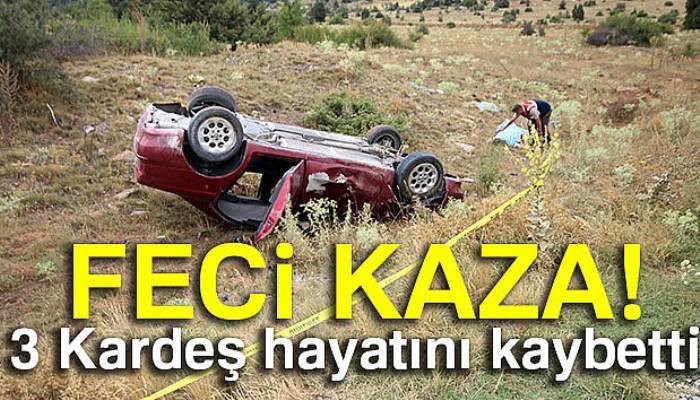 Hastane yolunda kaza: 3 kardeş hayatını kaybetti, 1 kişi yaralandı