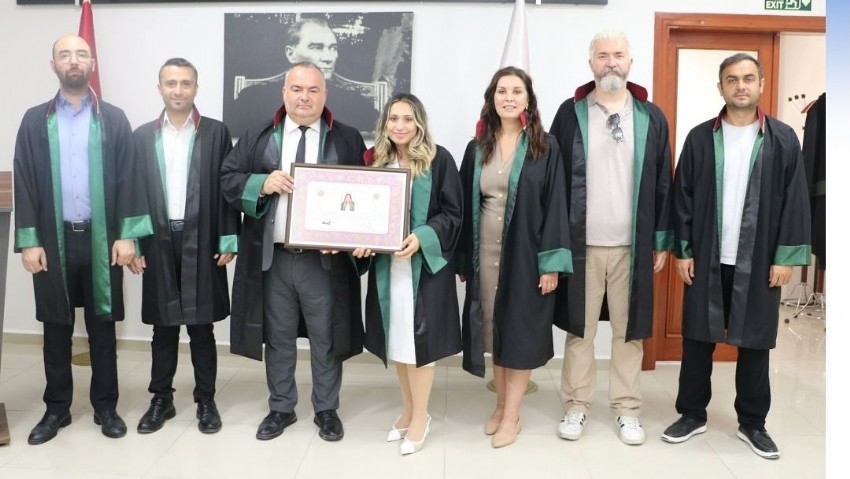 Çanakkale Barosunda ruhsat töreni