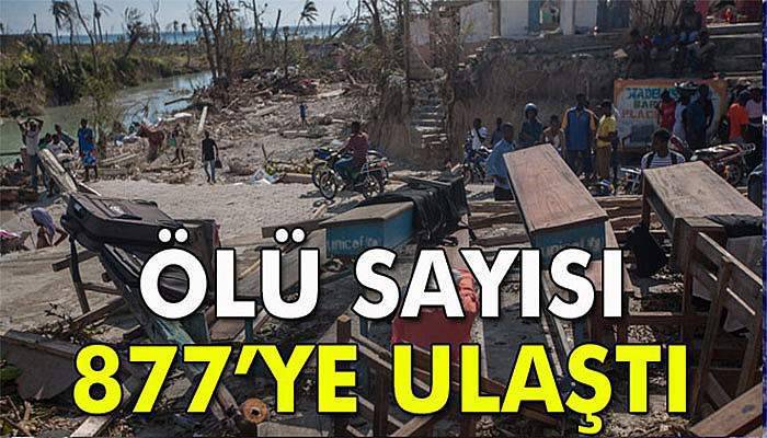 Haiti’de ölü sayısı 877’ye ulaştı