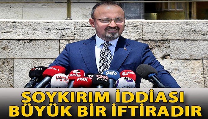 AK Partili Turan ‘Soykırım iddiası büyük bir iftiradır’ (VİDEO)