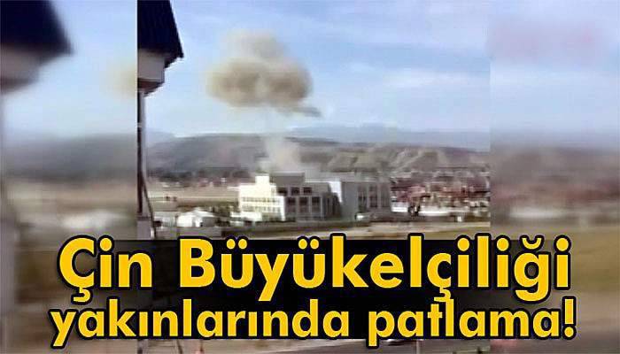 Bişkek'teki Çin Büyükelçiliği yakınlarında patlama