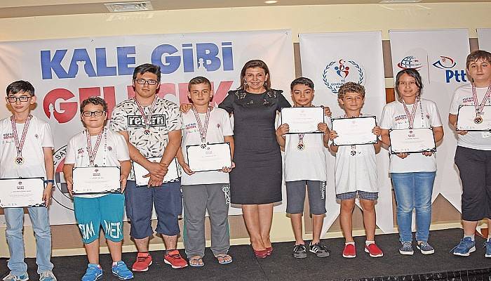 Satranç eğitiminin ilk etabı tamamlandı 