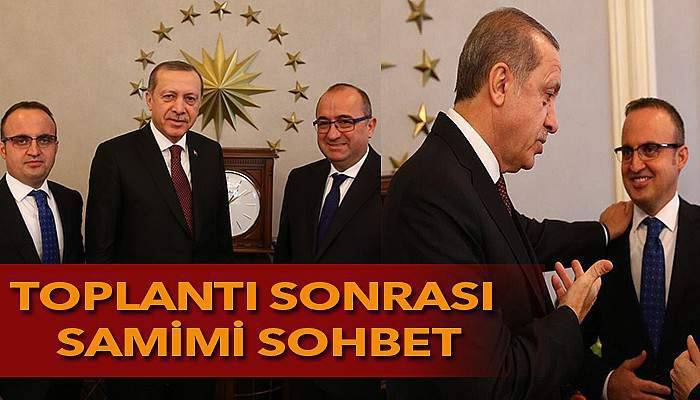 Cumhurbaşkanı Erdoğan, milletvekilleriyle görüştü