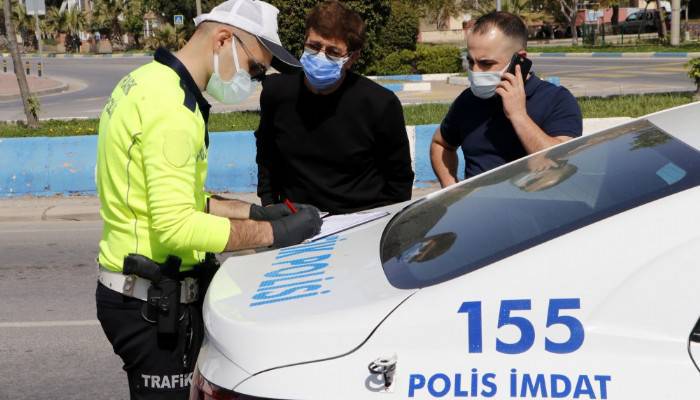 Çanakkale'de tam kapanma denetimi (VİDEO)