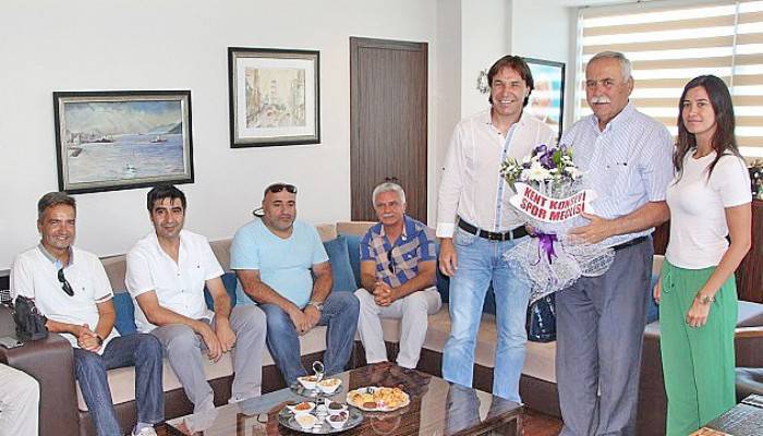 Spor Meclisi Başkan Gökhan’ı ziyaret etti