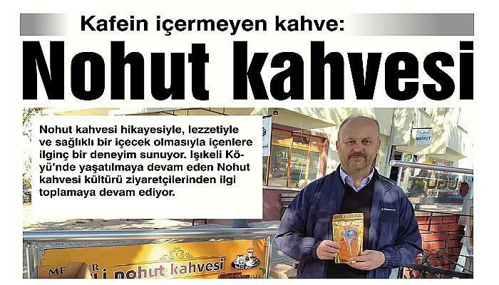 Kafein içermeyen kahve: nohut kahvesi