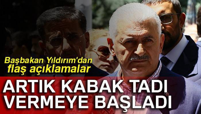 Başbakan Yıldırım'dan flaş açıklamalar
