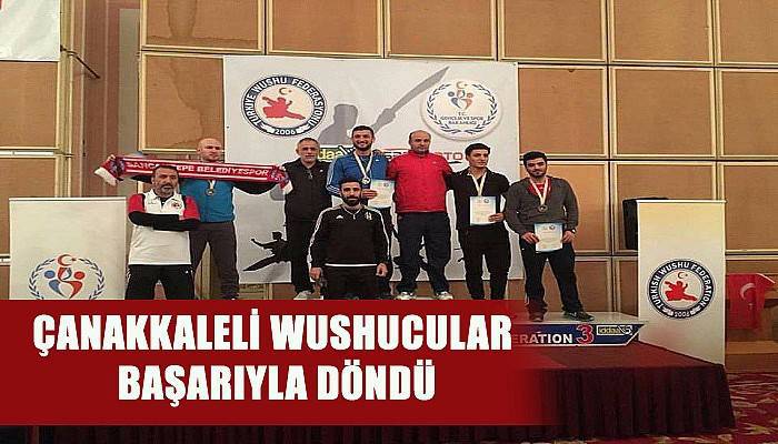 Çanakkaleli Wushucular Başarıyla Döndü