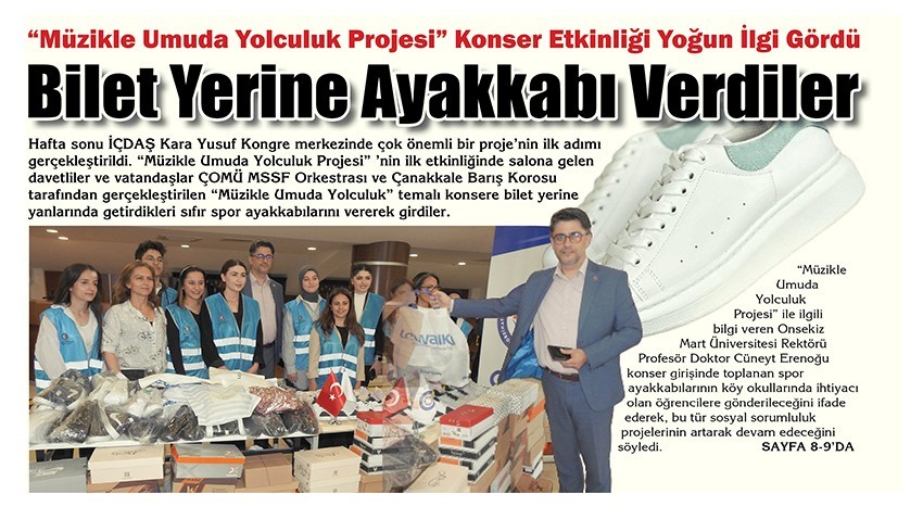 Bilet Yerine Ayakkabı Verdiler