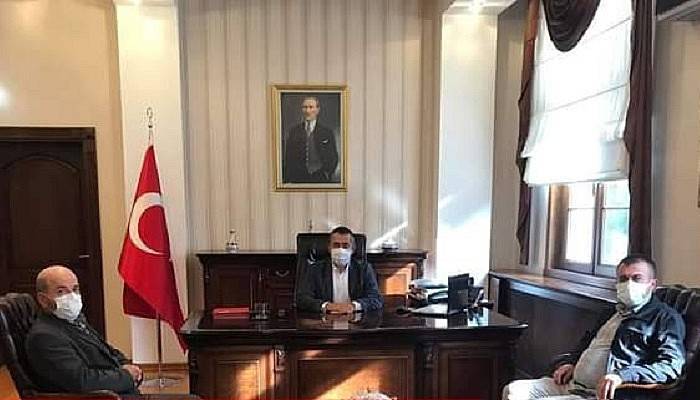 Meclis Üyesi Engin’den eski vali yardımcısı Aksoy'a vefa ziyareti
