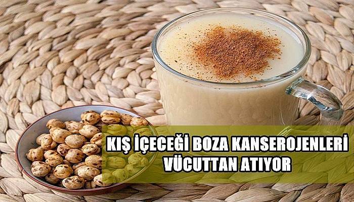 Kış İçeceği Boza Kanserojenleri Vücuttan Atıyor