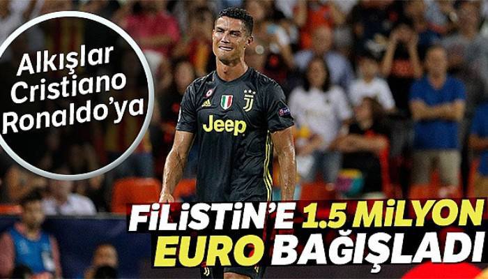 Ronaldo, Ramazan'da Filistin'i unutmadı