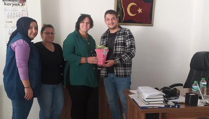 AK Parti Ayvacık Kadın Kollarından Gazetemize Ziyaret