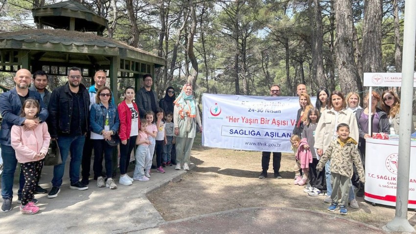 Aşı Haftasında Çocuklar Uçurtma Şenliğinde Buluştu