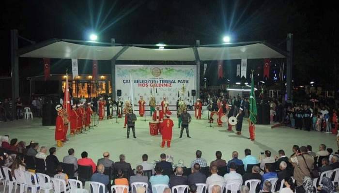  ÇAN’DA MEHTERAN GÖSTERİLERİ COŞKUYLA İZLENDİ