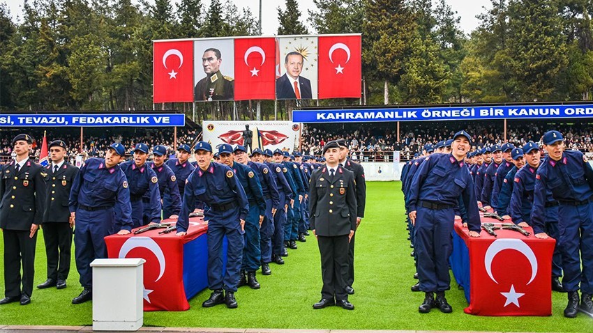 Jandarma Erlerin Yemin Heyecanı