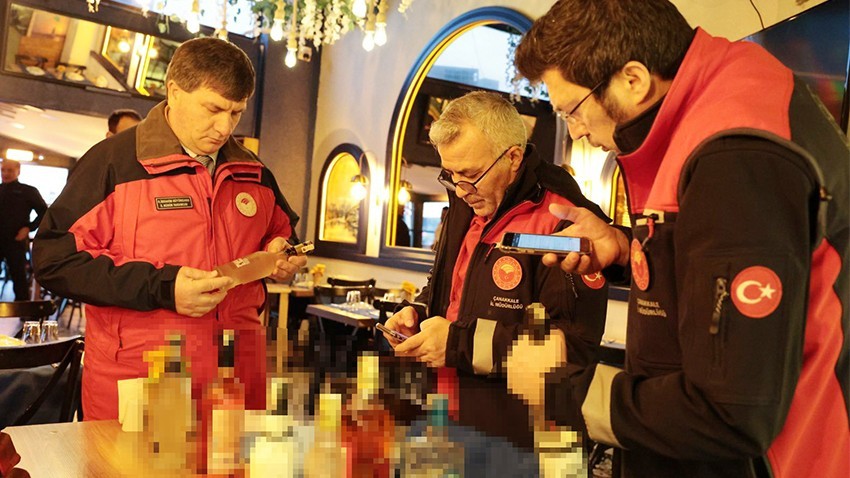 Çanakkale’de yılın son saatlerinde gıda denetimleri sürdü