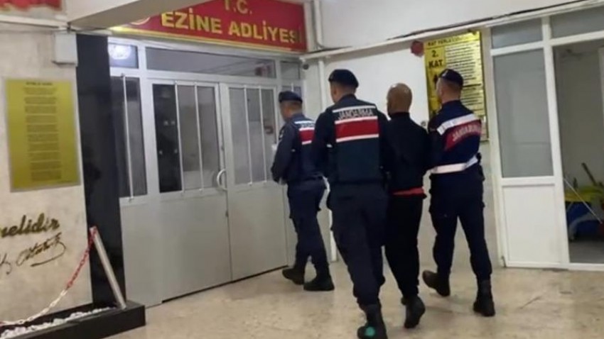 Suç makinesi Çanakkale'de yakalandı (VİDEO)