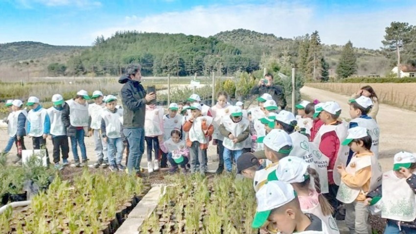 ??Çanakkale Orman Fidanlık Müdürlüğümüz, Minik Öğrencileri Ağırladı