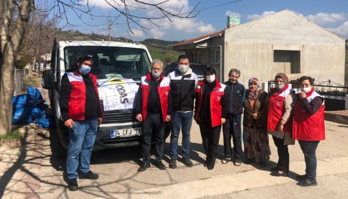 Çanakkale’de şehit ve gazi ailelerine kömür yardımı