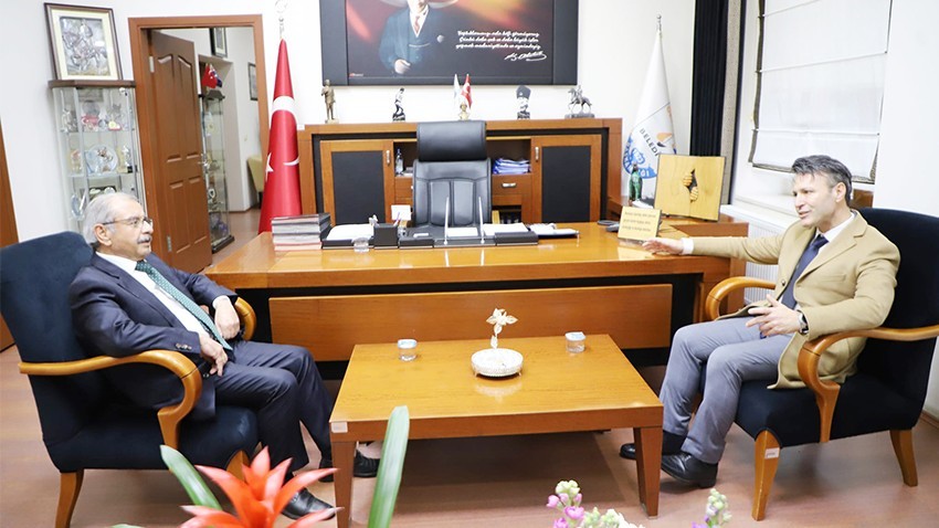 Ali Kamil Soyuak'tan, Başkan Özacar'a ziyaret (videolu)