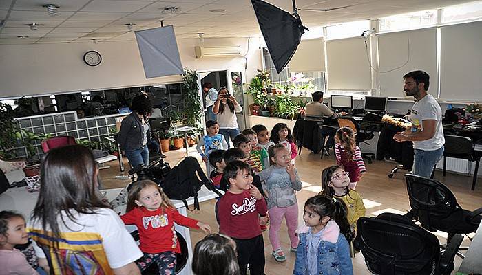 Doğa Kreşi Boğaz Medya’yı ziyaret etti