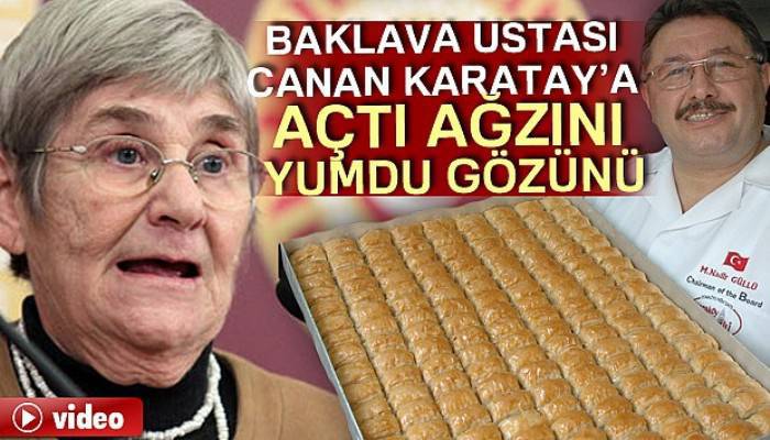 Nadir Güllü’den 'baklava yemeyin' diyen Canan Karatay'a sert tepki