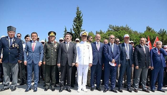 Rektör Yardımcıları, 15 Temmuz Demokrasi ve Milli Birlik Günü Törenlerine Katıldı