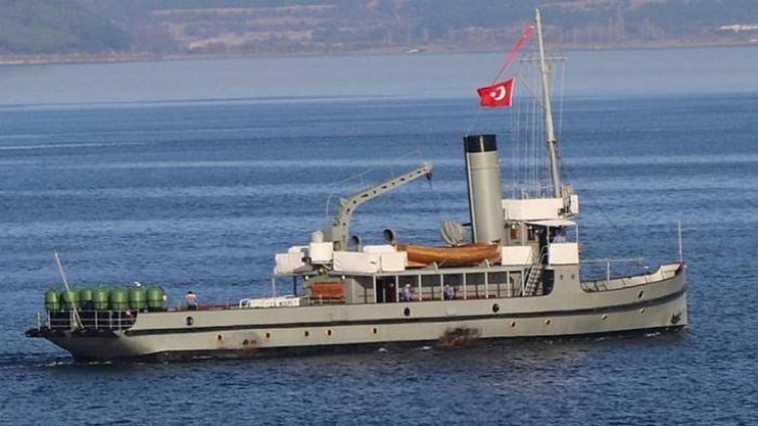  TCG NUSRET Mayın Müze Gemisi Samsun'a demirleyecek