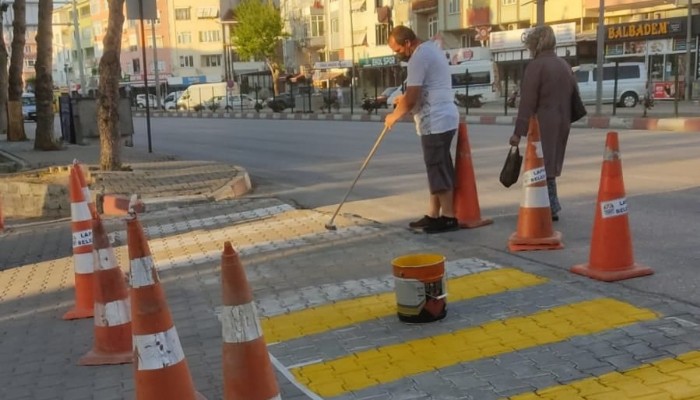 Yol Çizgileri Yenileme Çalışmaları