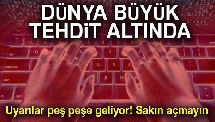  Dünya siber saldırı tehdidi altında