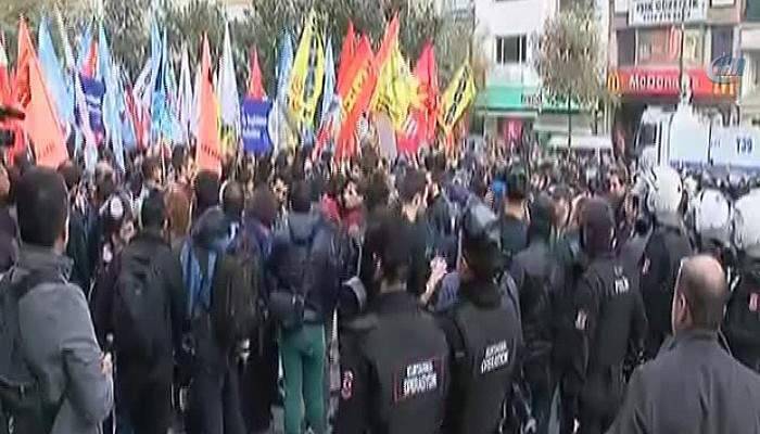 Şişli'de HDP'li gruba müdahale