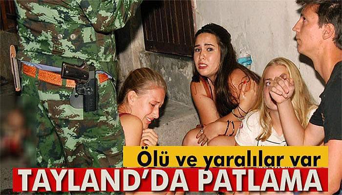 Tayland’da art arda patlamalar