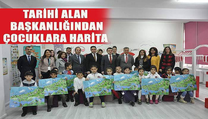 “Tarihi Alan Çocuk Haritası” dağıtımı yapıldı