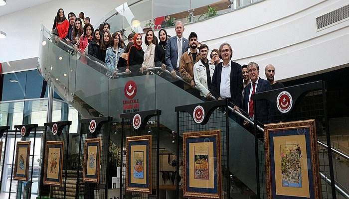 “Gazavatnameler Işığında Türk Minyatür Sanatı ile Anafartalar Zaferi” Sergisi Açıldı