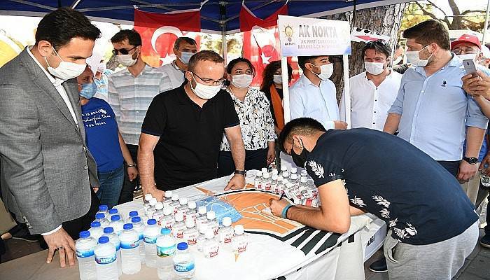 Üye kampanyasının startını Turan verdi