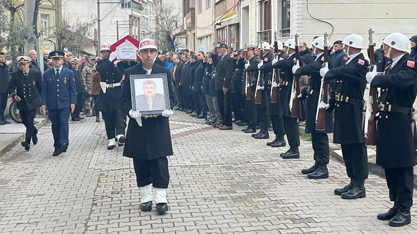 Kıbrıs gazisi dualarla uğurlandı