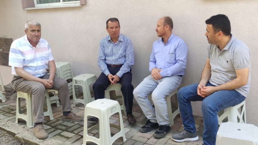 Kaymakam Gürdal 12 Yaşındaki Ahmet Efe Soykaya’nın Ailesine Taziye Ziyareti