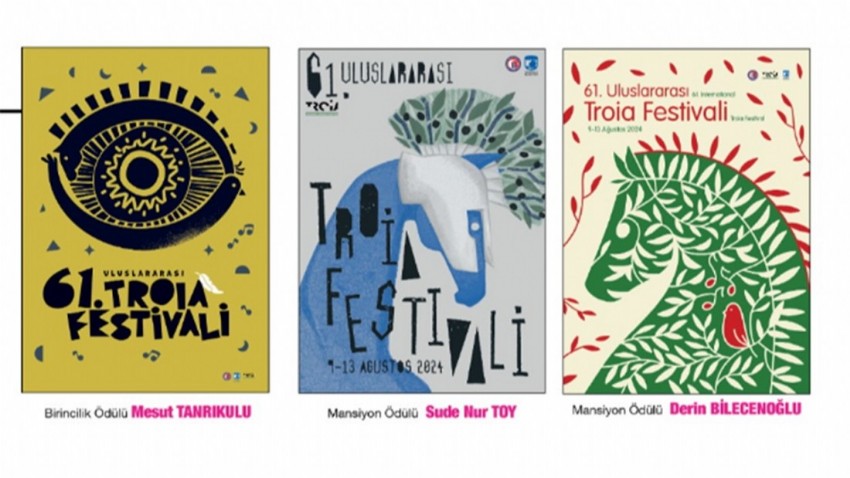61. Uluslararası Troia Festivali Afiş Tasarım Yarışması Sonuçlandı
