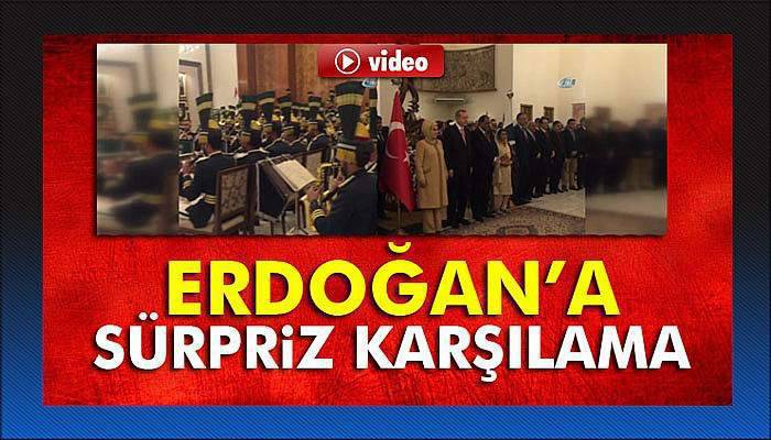Cumhurbaşkanı Erdoğan’a Pakistan’da sürpriz