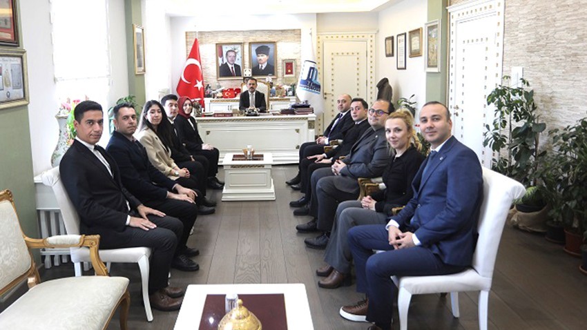Denetim memurlarından Vali Aktaş'a ziyaret
