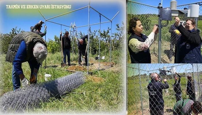 Eceabat’a Tahmin ve Erken Uyarı İstasyonu Kuruldu