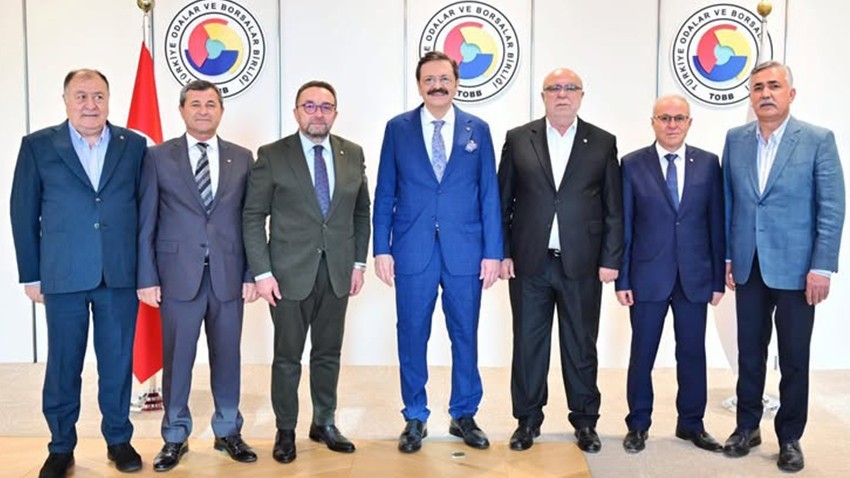 TOBB Başkanı Hisarcıklıoğlu, TOBB Tarım Kurulu’nu Kabul Etti