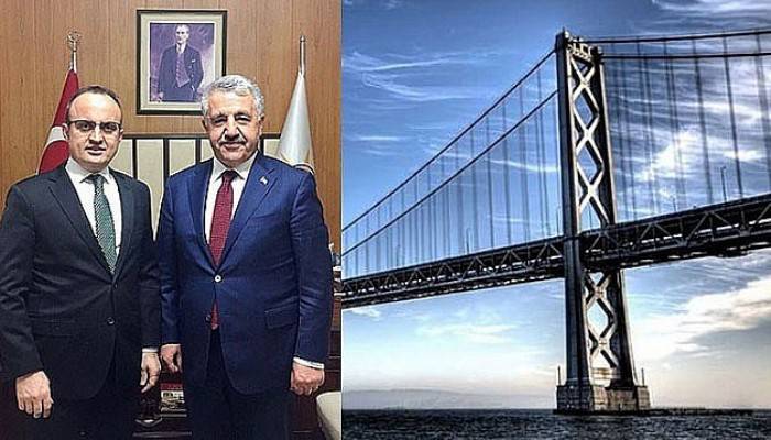 Bülent Turan Bakan Arslan'la Görüştü