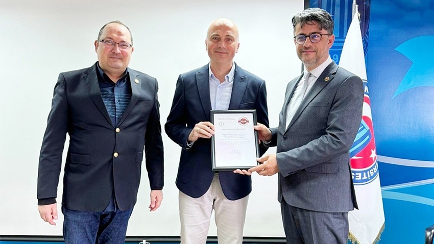 Biga UBF Akreditasyon Belge Töreni ve ÇOMÜ Enleri Belge Takdimi Yapıldı