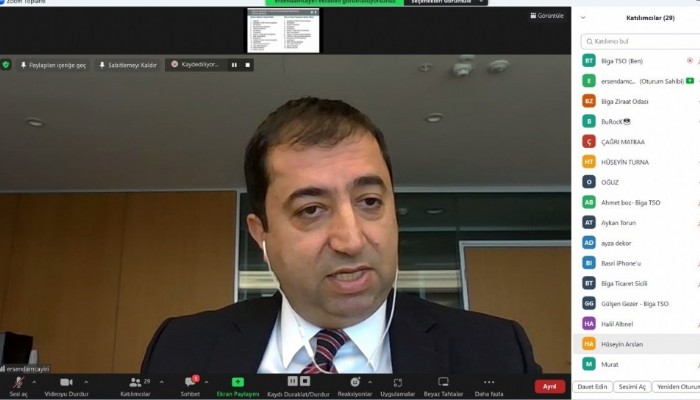 KREDİ GARANTİ FONU BİGA TSO ÜYELERİNİ BİLGİLENDİRDİ