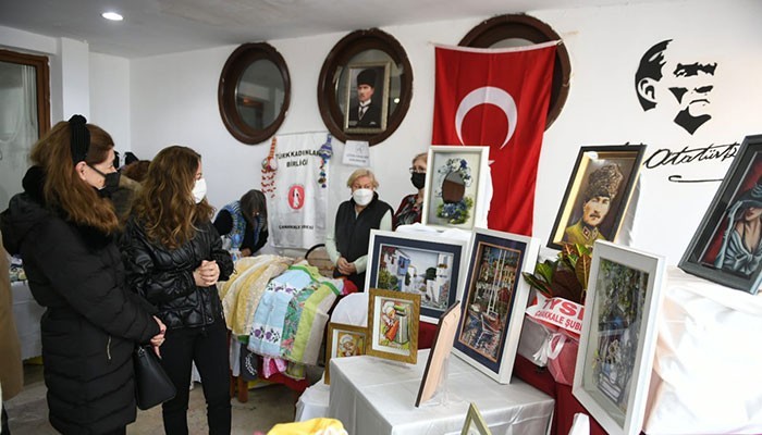 Türk Kadınlar Birliği sergi açtı